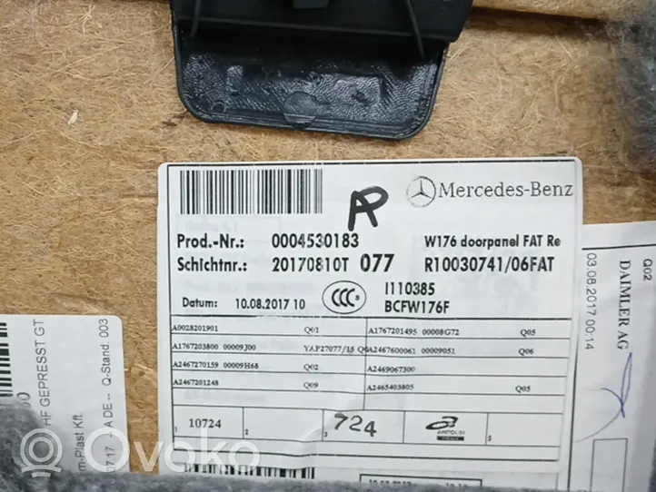 Mercedes-Benz A W176 Etuoven verhoilu A1767203800