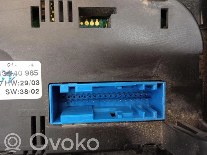 013440985 Opel Zafira A Climate control unit, 46.00 € RRR