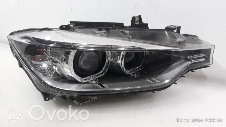 BMW 3 F30 F35 F31 Priekinis žibintas 63117259526