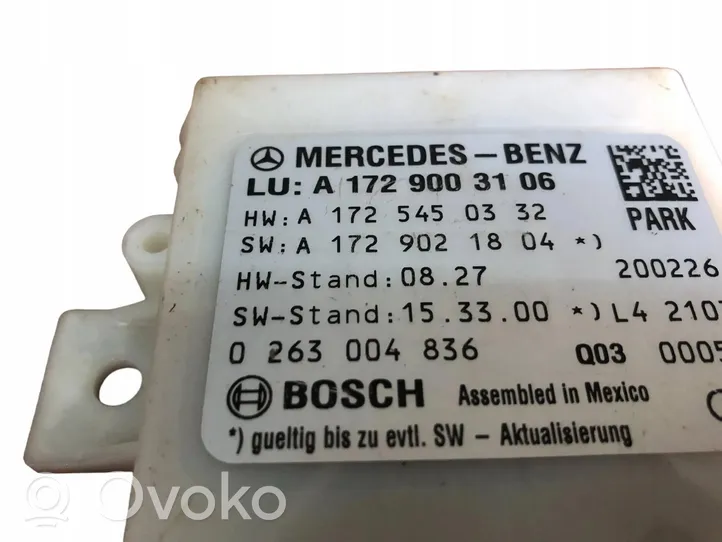 Mercedes-Benz SLK R172 Inne komputery / moduły / sterowniki A1729003106