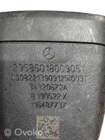 Mercedes-Benz EQE v295 Klamra tylnego pasa bezpieczeństwa 2958601800