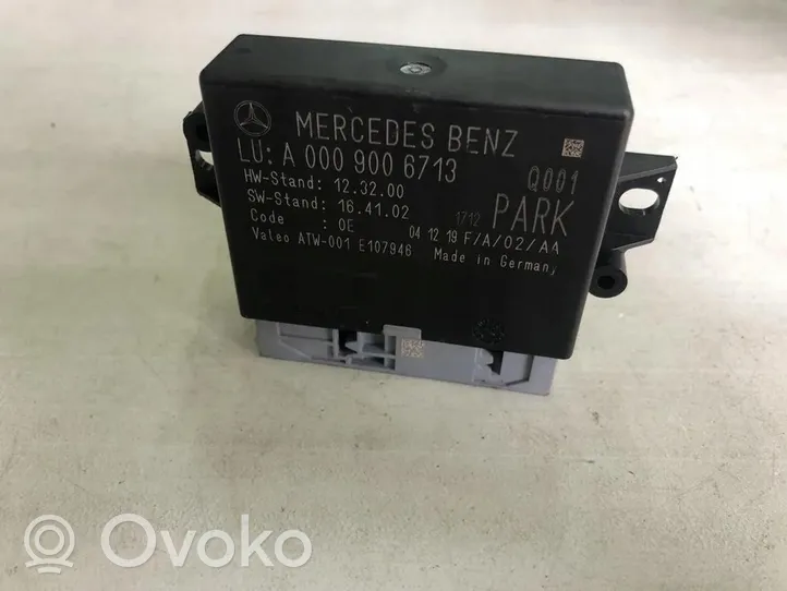 Mercedes-Benz ML W166 Unité de commande, module PDC aide au stationnement A0009006713