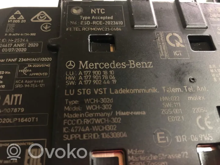 Mercedes-Benz GLB x247 Moduł ładowania bezprzewodowego A1779001810