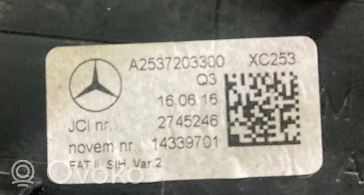 Mercedes-Benz GL X166 Rivestimento della portiera anteriore (modanatura) A2537203300