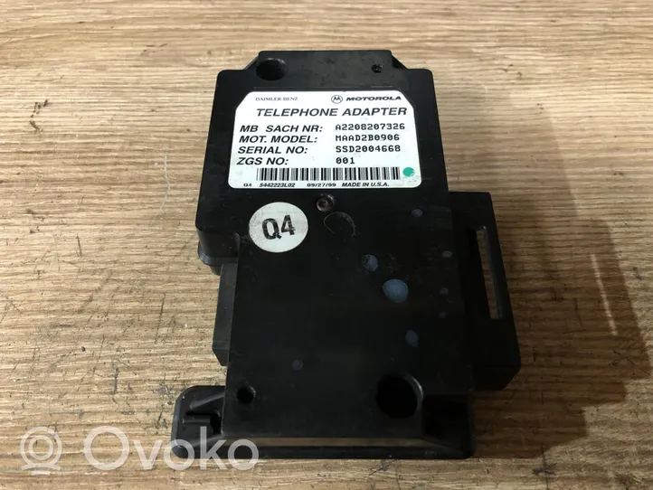 Mercedes-Benz S W220 Voice control module 2208207326