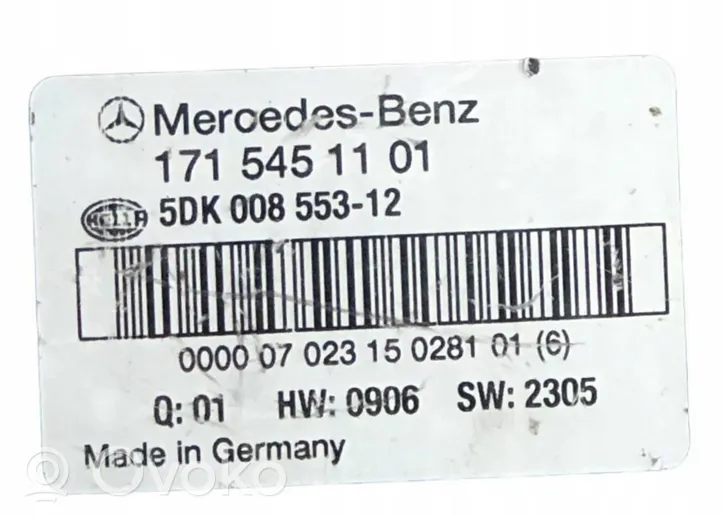 Mercedes-Benz SLK R171 Muut ohjainlaitteet/moduulit 1715451101