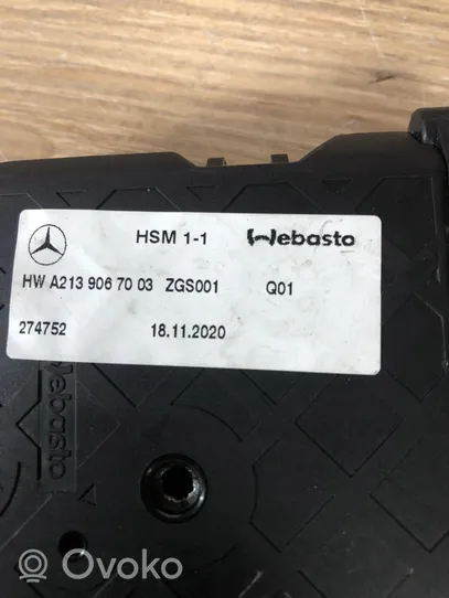 Mercedes-Benz E W213 Engine A2139067003