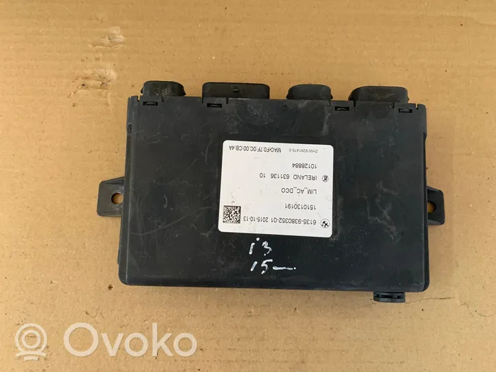 BMW i3 Climate control unit 10087340