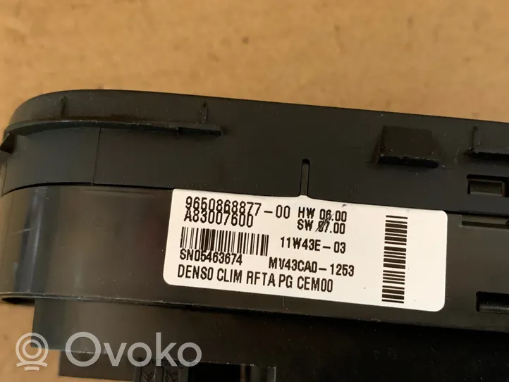 Citroen C4 Grand Picasso Monitori/näyttö/pieni näyttö 9650868877