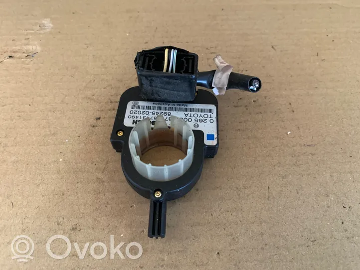 Toyota Avensis T250 Stūres stāvokļa (leņķa) sensors 8924502020