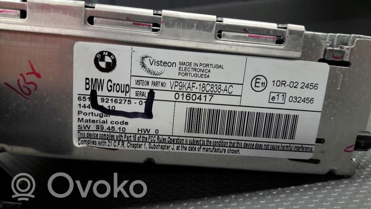 BMW 3 E90 E91 Unité principale radio / CD / DVD / GPS 921627501