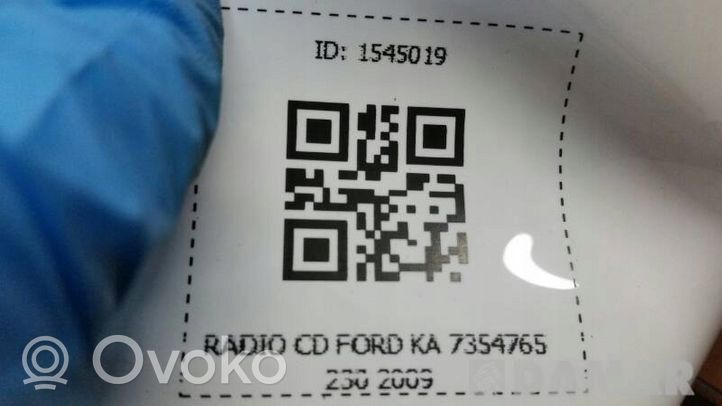 Ford Ka Radio/CD/DVD/GPS-pääyksikkö 7354765230