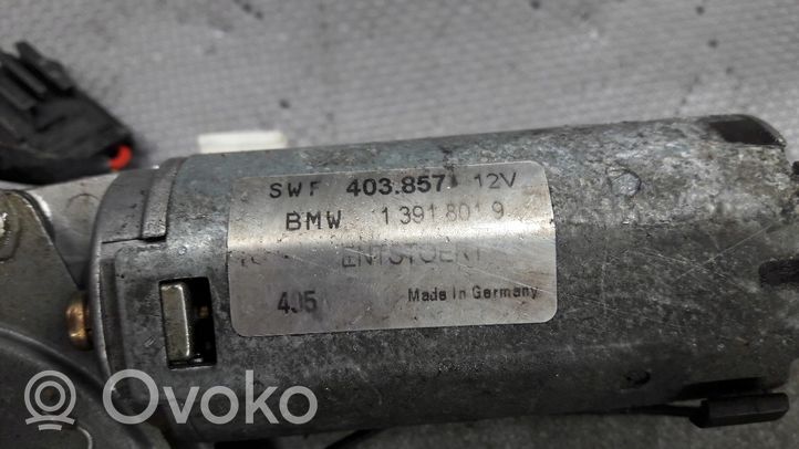 BMW 5 E34 Rear window wiper motor 13918019