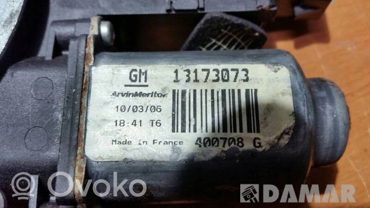 Opel Corsa C Elektryczny podnośnik szyby drzwi tylnych 13173073