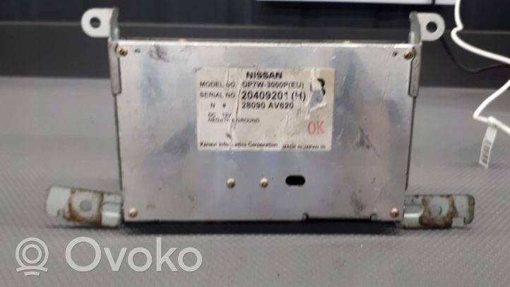 Nissan Primera Monitori/näyttö/pieni näyttö 28090AV620