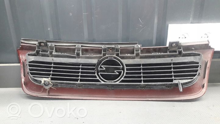 Opel Vectra A Etupuskurin ylempi jäähdytinsäleikkö 90461334