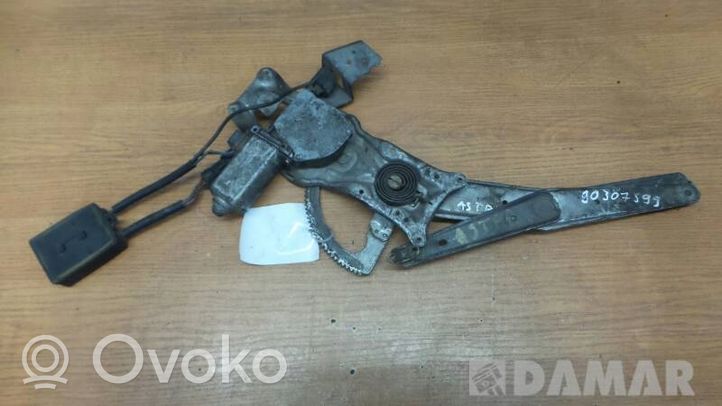 Opel Vectra A Front door window regulator with motor 90307599