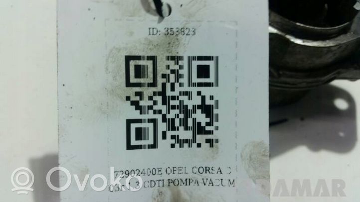 Opel Corsa C Pompa podciśnienia / Vacum 72902400E