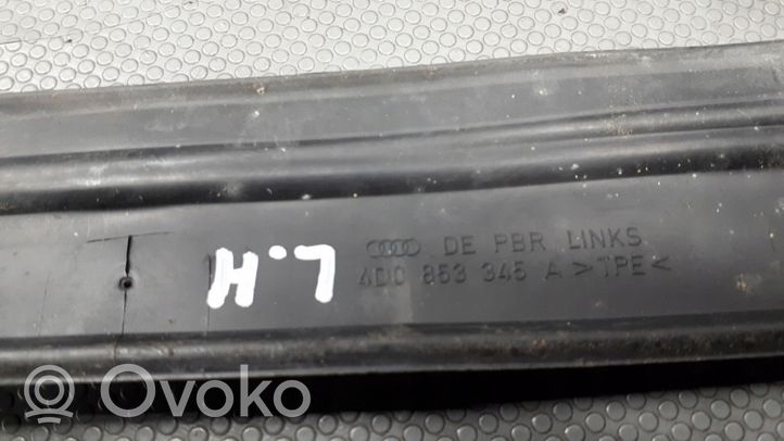 Audi A8 S8 D2 4D Garniture vitre latérale arrière 4D0853345A