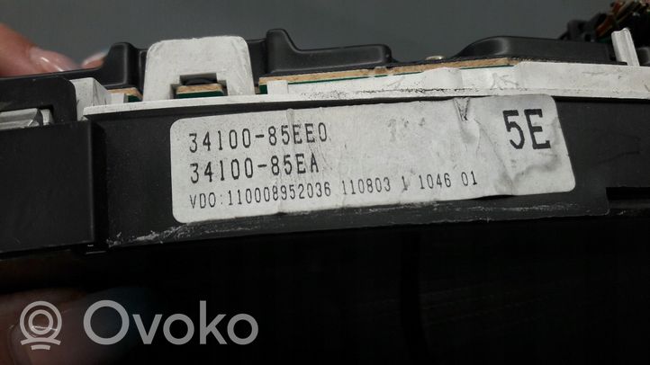 Mitsubishi Space Wagon Tachimetro (quadro strumenti) 3410085EE0