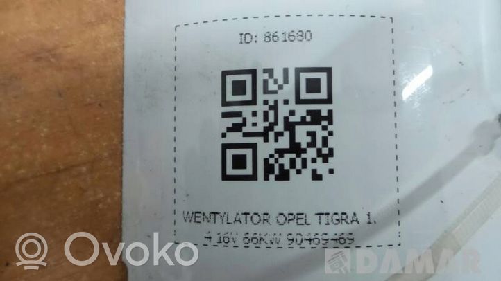 Opel Tigra A Ventilatore di raffreddamento elettrico del radiatore 90469469