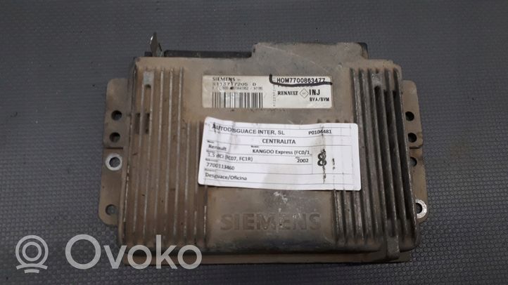 Renault Laguna I Engine control unit/module HOM7700863477