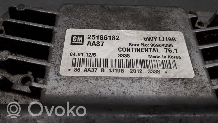 Chevrolet Cruze Sterownik / Moduł ECU 25186182