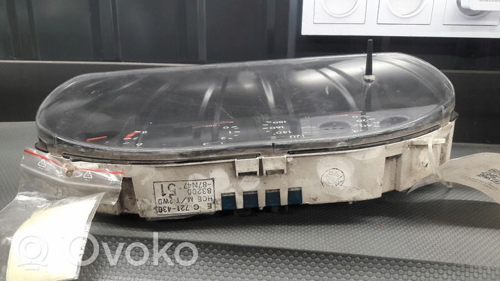 Daihatsu Charade Tachimetro (quadro strumenti) 8320087N47