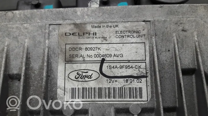 Ford Focus Блок управления двигателем ECU 1S4A-9F954-CK