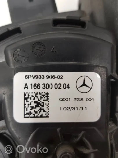 Mercedes-Benz ML W166 Pédale d'accélérateur A1663000204