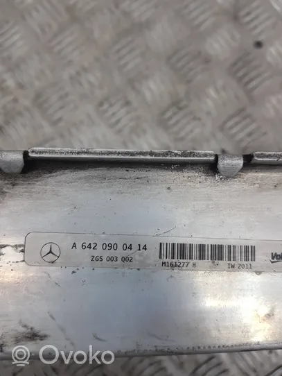 Mercedes-Benz GLC X253 C253 Starpdzesētāja radiators A6420900414