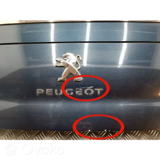 Peugeot 508 RXH Couvercle de coffre 02330178