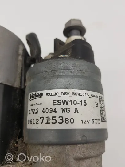 Peugeot 208 Starter motor 9812715380