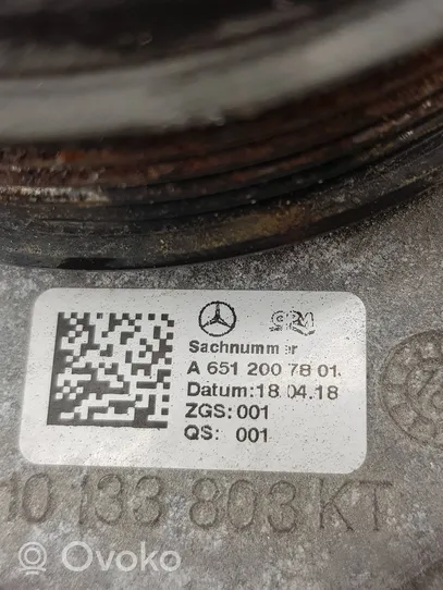 Mercedes-Benz ML W166 Bomba de agua A6512007801