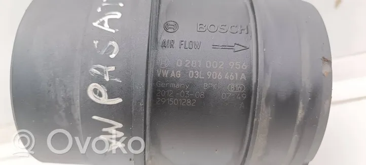 Volkswagen PASSAT B7 Измеритель потока воздуха 03L906461A