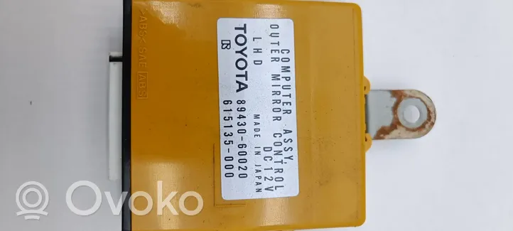 Toyota Land Cruiser (J100) Veidrodelių valdymo blokas 615135000