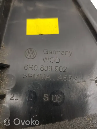 Volkswagen Polo V 6R Listwa / Uszczelka szyby drzwi tylnych 6R0839902