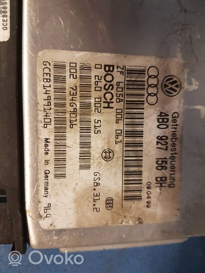 Audi A6 Allroad C5 Module de contrôle de boîte de vitesses ECU 4B0927156BH