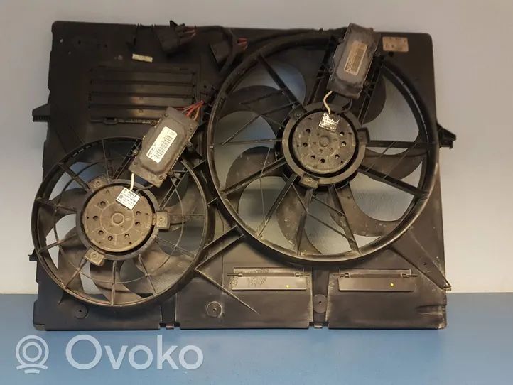 Volkswagen Touareg I Kale ventilateur de radiateur refroidissement moteur 7L0121203F