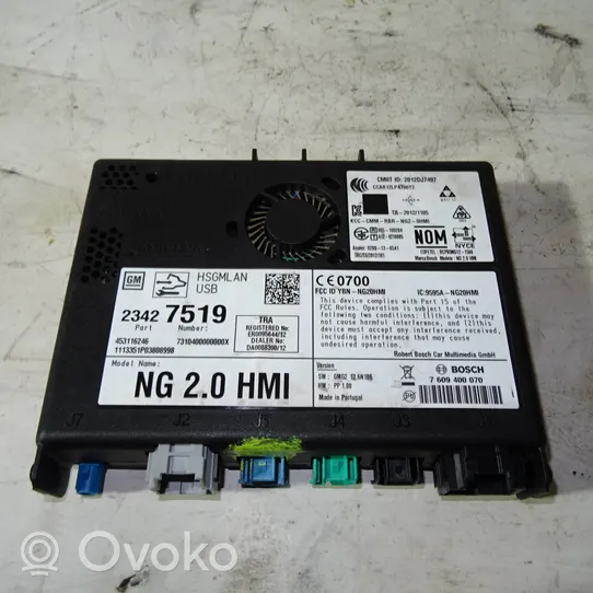 Opel Insignia A Engine control unit/module 23427519