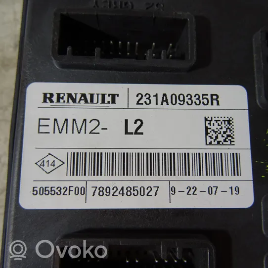 Dacia Duster Sterownik / Moduł ECU 231A09335R