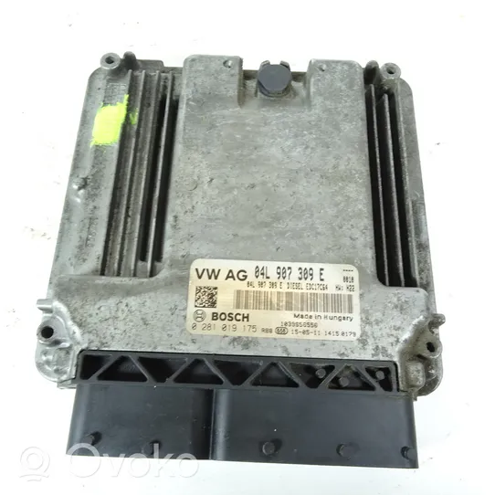 Skoda Rapid (NH) Unité de commande, module ECU de moteur 04L907309E