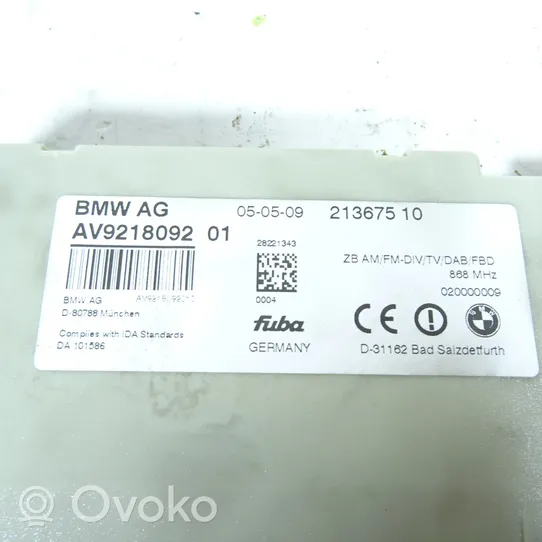 BMW 7 F01 F02 F03 F04 Sterownik / Moduł ECU 9218092