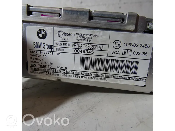 BMW 3 E90 E91 Unità principale autoradio/CD/DVD/GPS 917720901