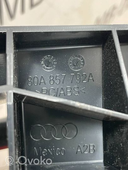 Audi Q5 SQ5 Garniture, adapteur de ceinture de sécurité 80A857792A