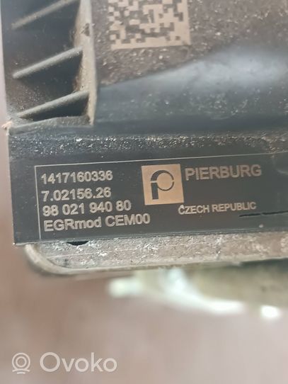 Citroen C4 Grand Picasso EGR valve cooler 9802194080