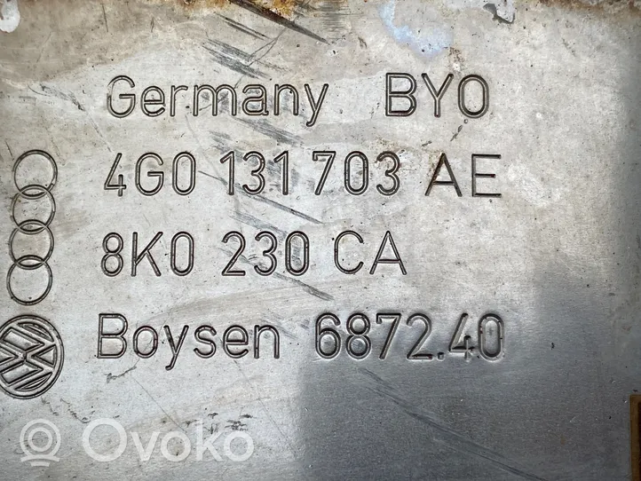 Audi A4 S4 B9 Katalysaattori/FAP/DPF-hiukkassuodatin 4G0131703AE