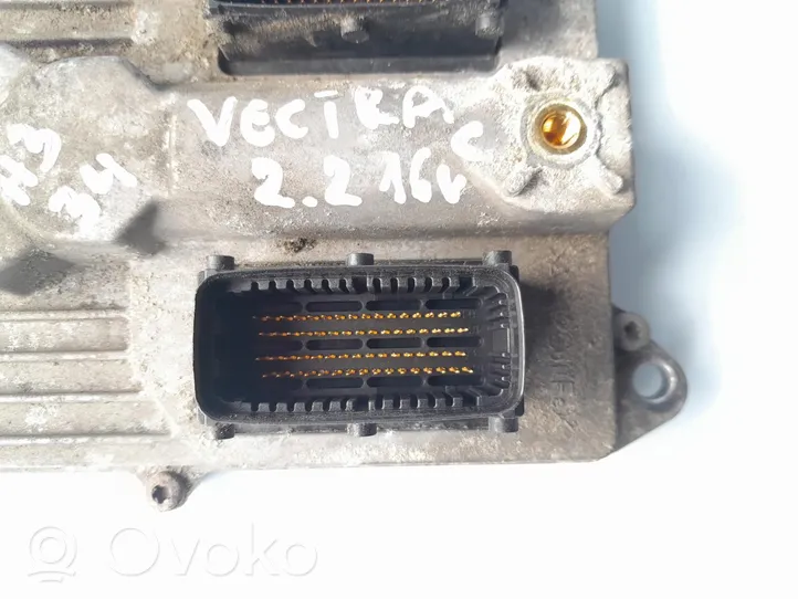 Opel Vectra C Unité de commande, module ECU de moteur 55562443