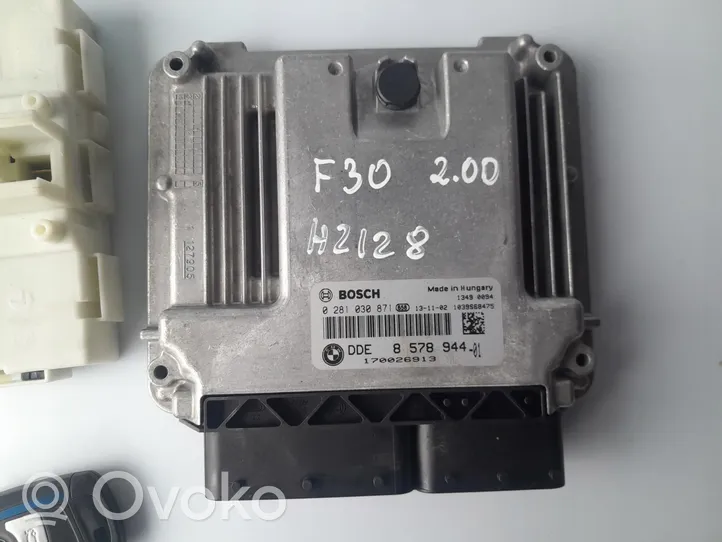 BMW 3 F30 F35 F31 Centralina/modulo motore ECU 8578944