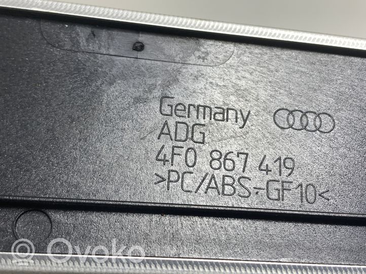Audi A6 S6 C6 4F Takaoven verhoilu (käytetyt) 4F0867419